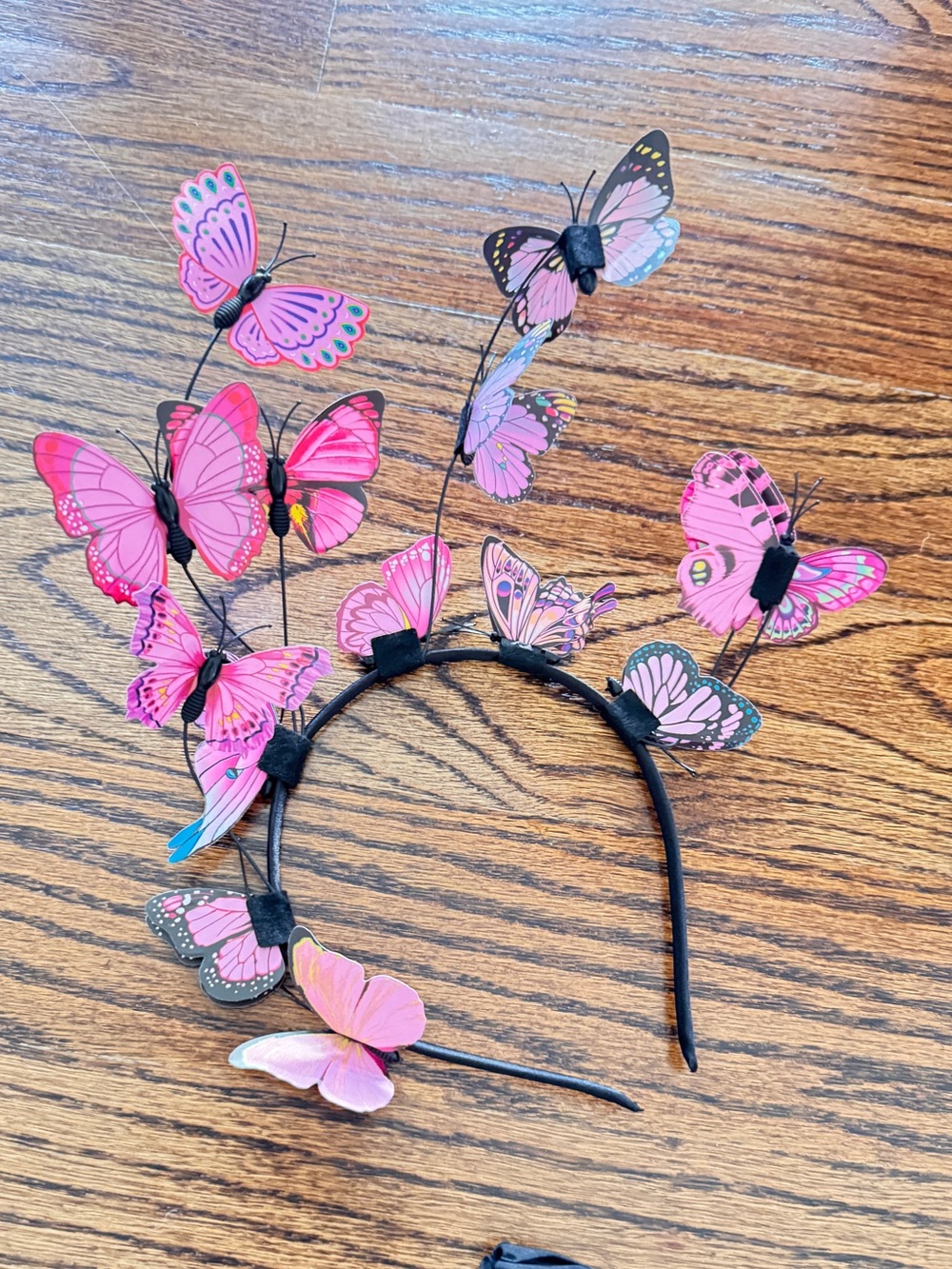 Pink Butterfly Decorative Headband for Women & Girls